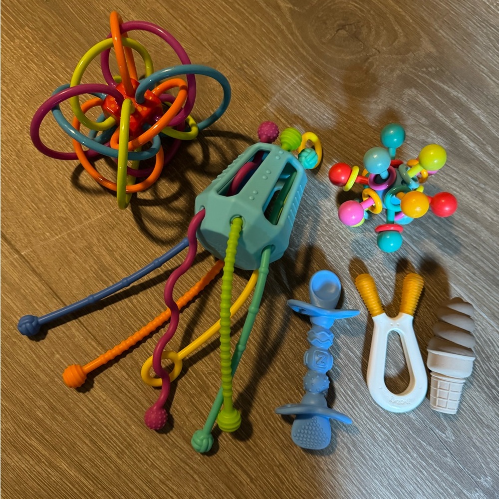 Name Brand baby toys and teethers